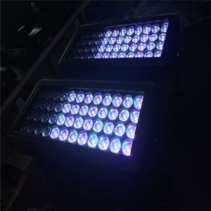 6 effecten 48PCS12W RGBW LED's DMX STROBE VLOED WASLICHT WATERDICHT